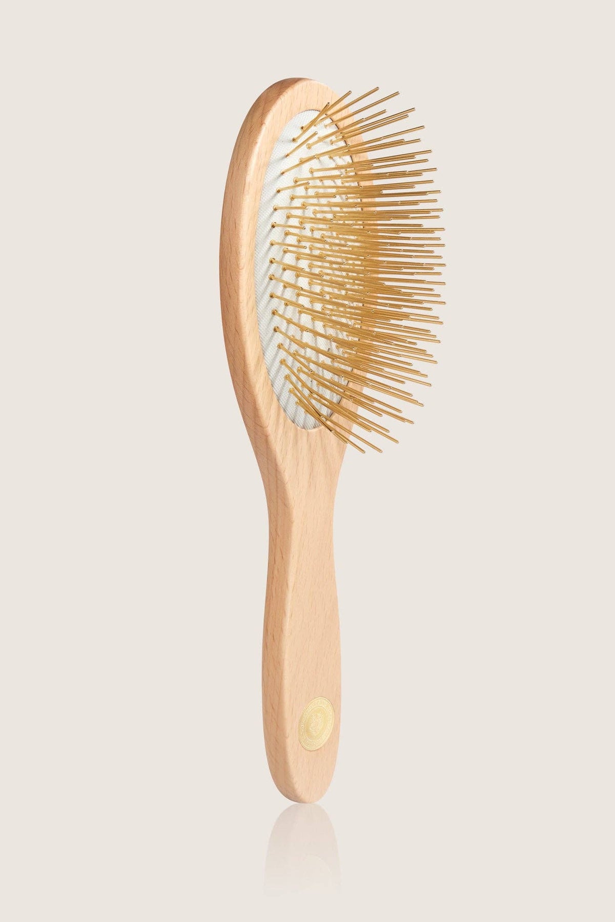 Large Gua Sha Brush: Classic Beechwood Snow Fox Skincare
