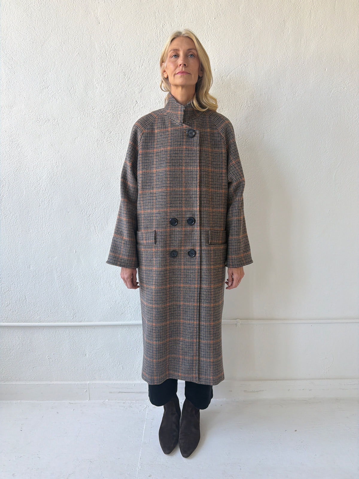 Agnes Coat in Double Faced Wool Coats CHRISTINE ALCALAY