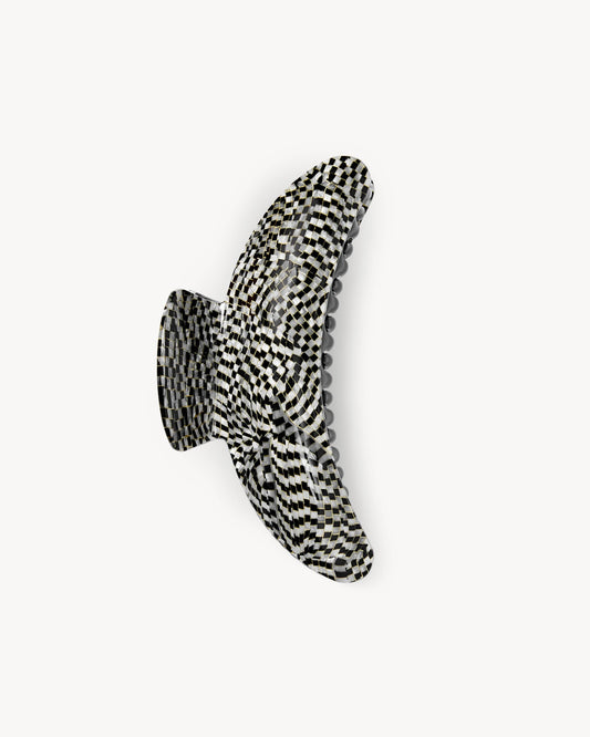 Jumbo Heirloom Claw in Perle Noir Hair Accessories MACHETE