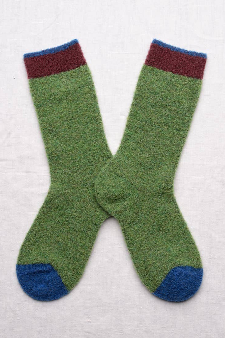Mousse Solid Lichen Socks Socks Bonne Maison