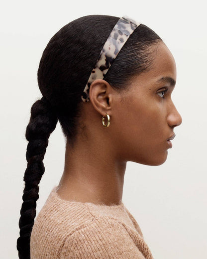 Wide Headband in Black MACHETE
