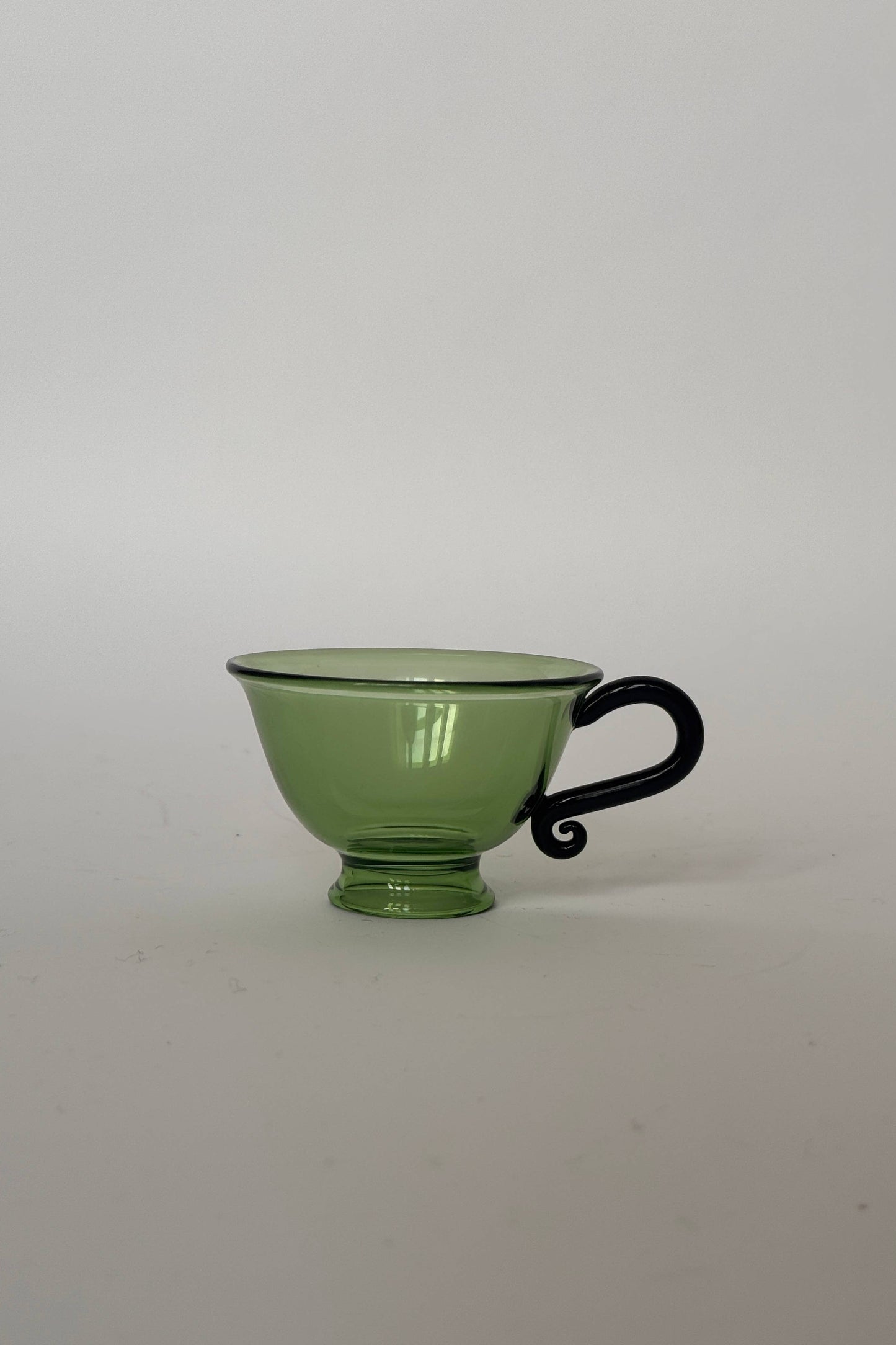 Petite Tasse, Green/Black (Set of 2) Home Sophie Lou Jacobsen