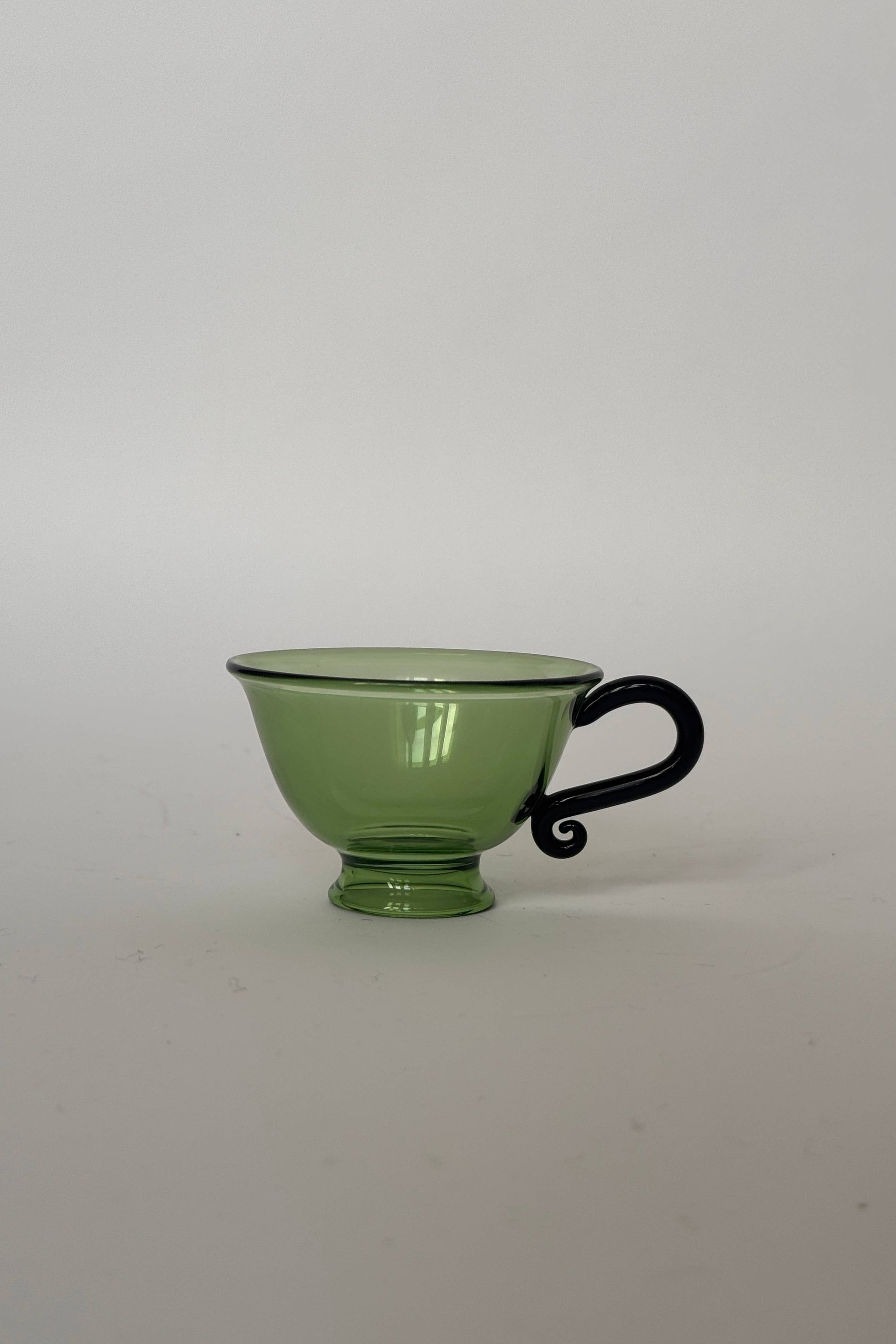 Petite Tasse, Green/Black (Set of 2) Home Sophie Lou Jacobsen