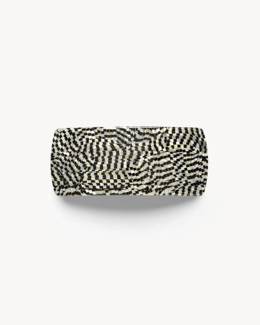 Jumbo Box Barrette in Perle Noir Hair Accessories MACHETE