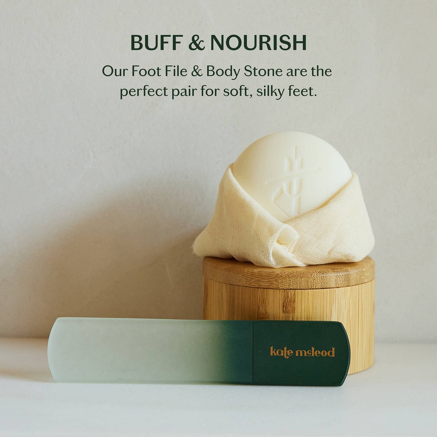 The Foot File | Glass Foot Buffer & Callus Remover Beauty Kate McLeod