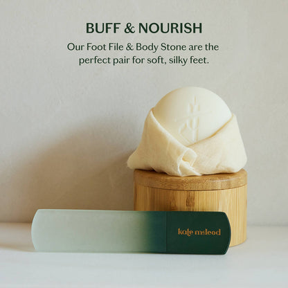 The Foot File | Glass Foot Buffer & Callus Remover Beauty Kate McLeod