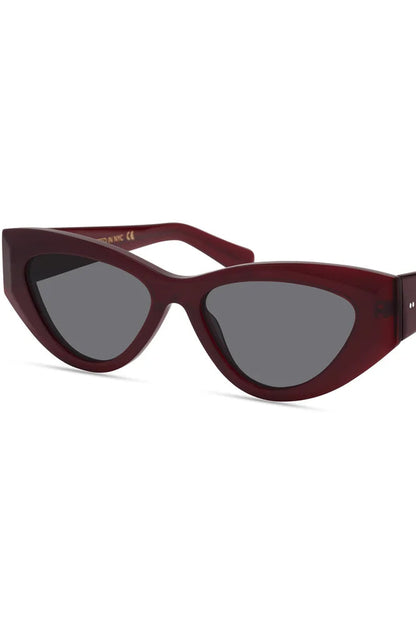 Alma Sunglasses in Oxblood