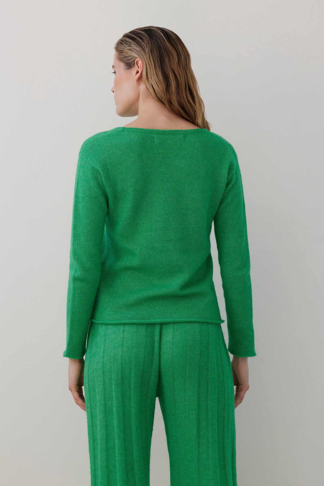 Anna Tee Sweater in Baby Alpaca Sweaters CHRISTINE ALCALAY