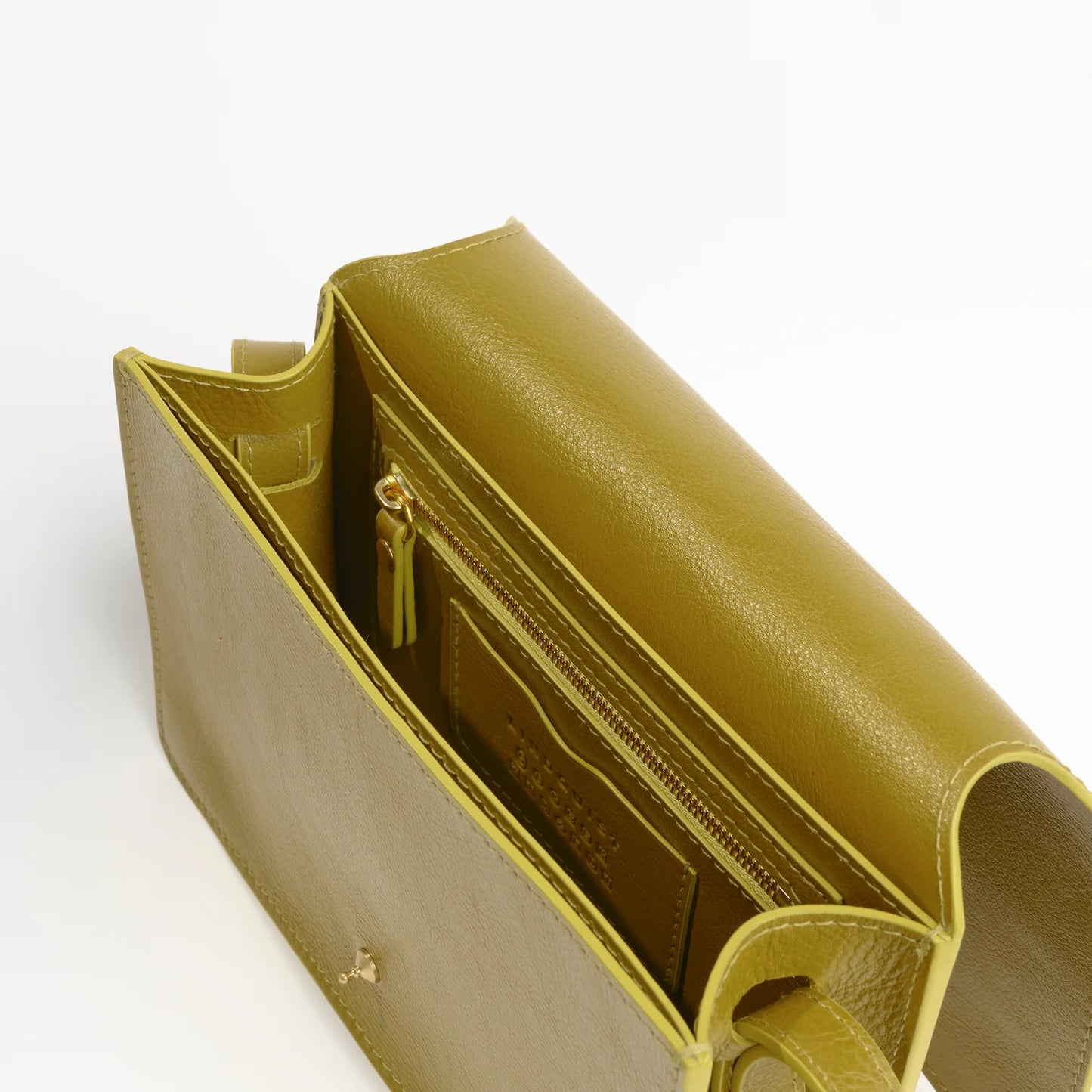 The Val in Green Ochre Bags Lindquist