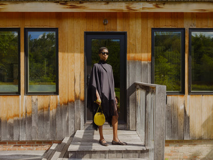 The Mini Eggi in Green Ochre Bags Lindquist