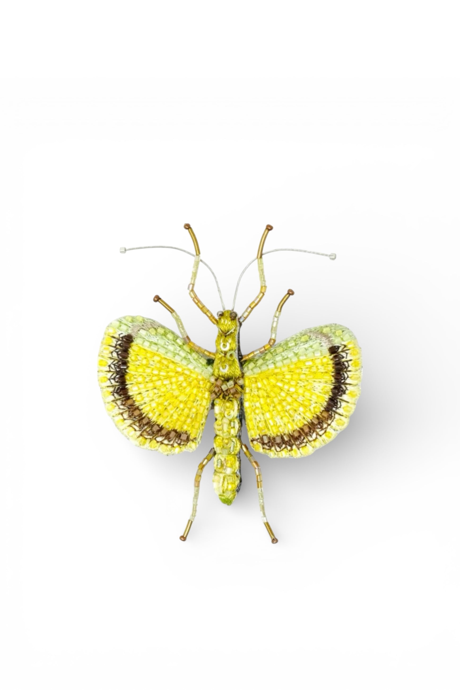 Yellow Umbrella Insect Brooch Pin Accessories Trovelore