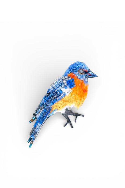Eastern Bluebird Brooch Pin Accessories Trovelore