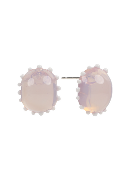 Orb Cluster Earrings - Opal Peach Jewelry KEANE