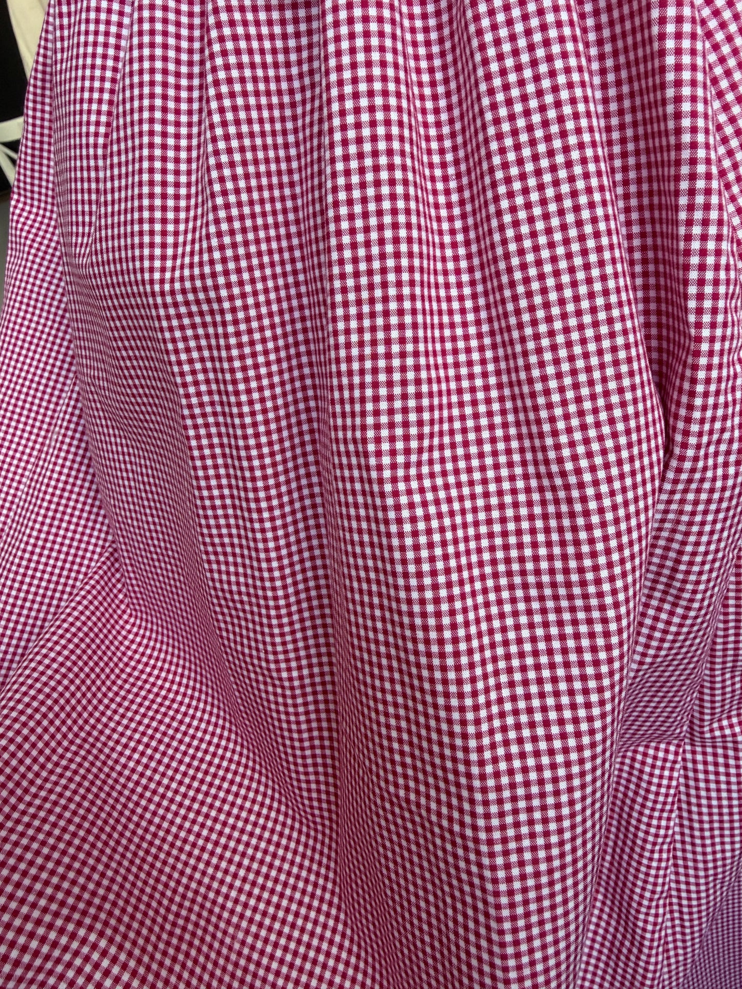Erica Skirt in Red Gingham Cotton Skirts CHRISTINE ALCALAY