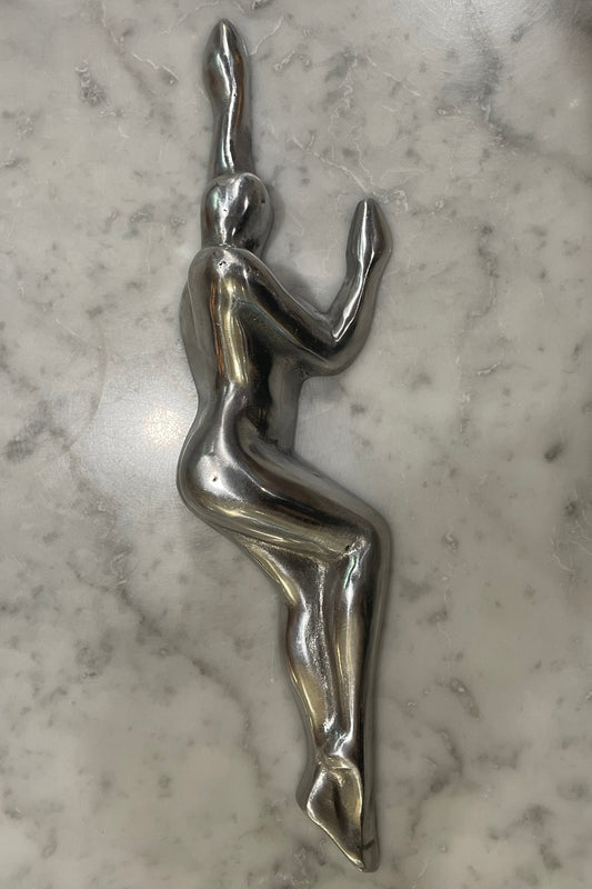 CHATARRA Metal Woman Figurine Home Vintage Goods