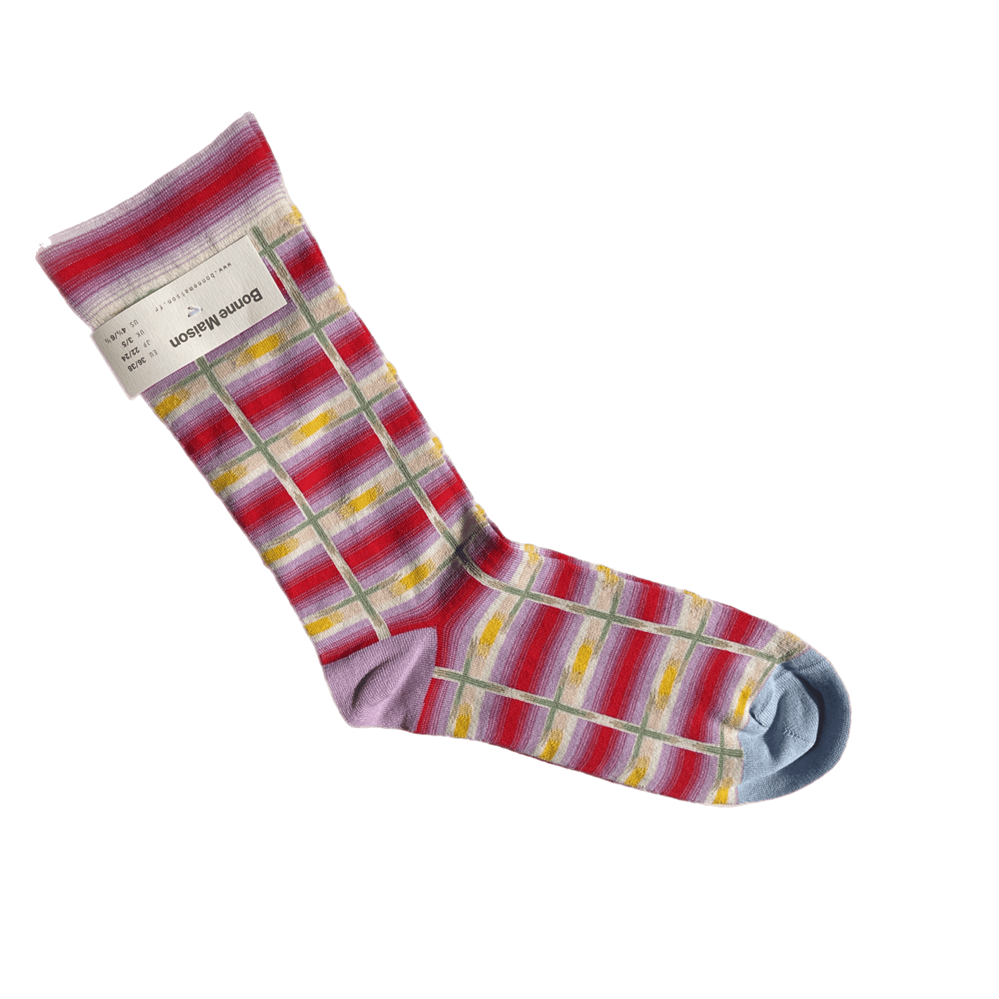 Abstract Checker Socks