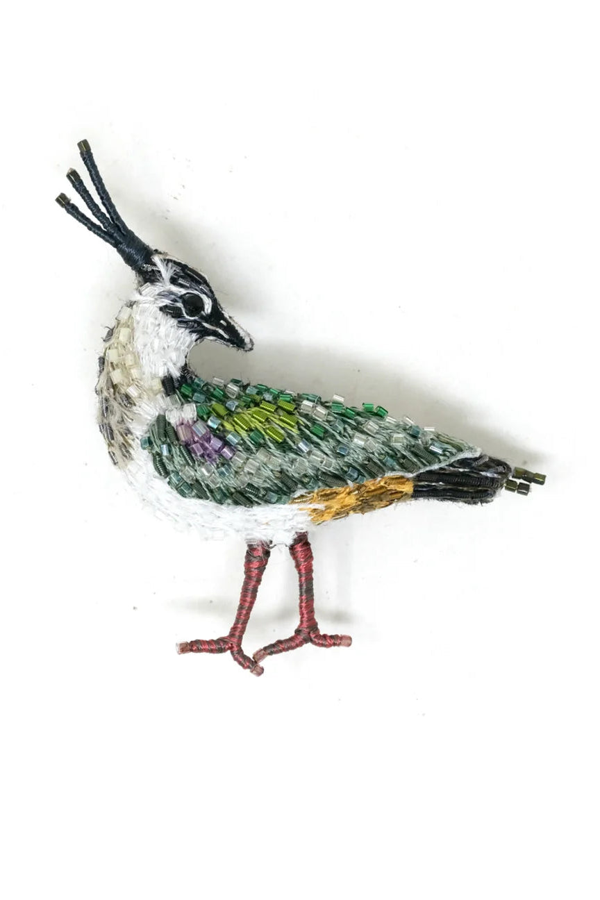 Lapwing Bird Brooch Pin Accessories Trovelore