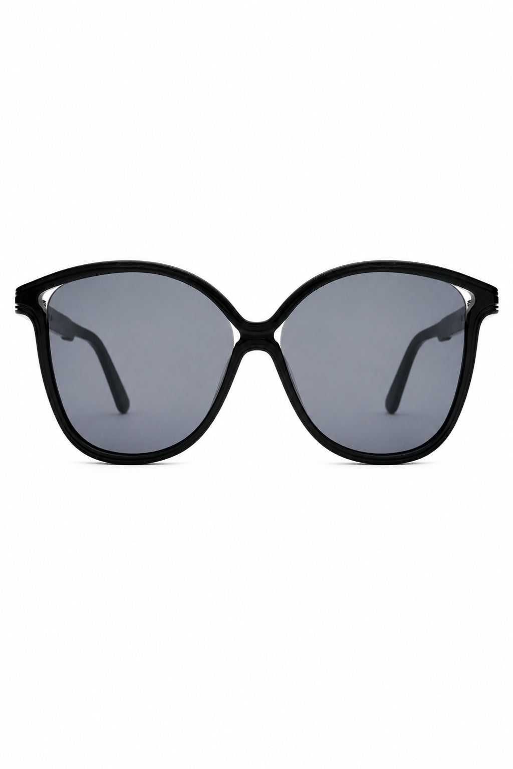 Nancy 57 Sunglasses Black/Grey