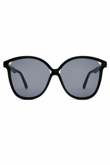 Nancy 57 Sunglasses Black/Grey