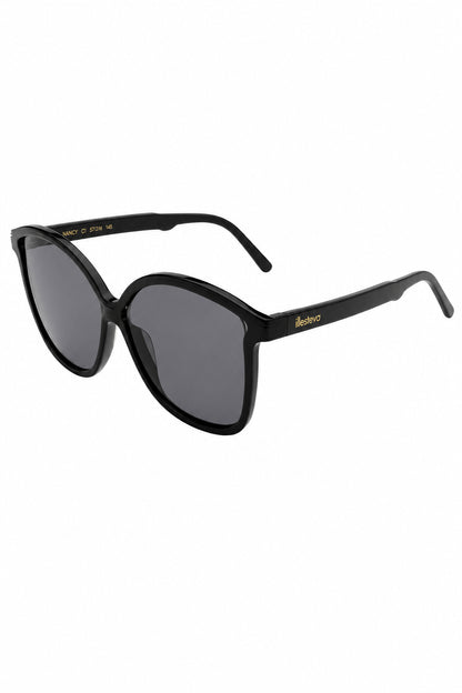 Nancy 57 Sunglasses Black/Grey