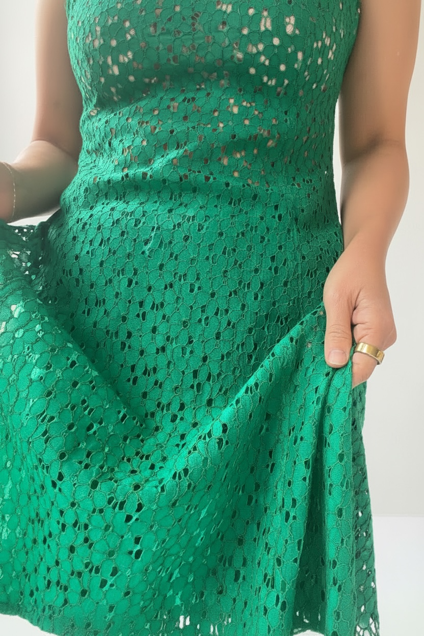 malachite green dress ELIZABETH DRESS