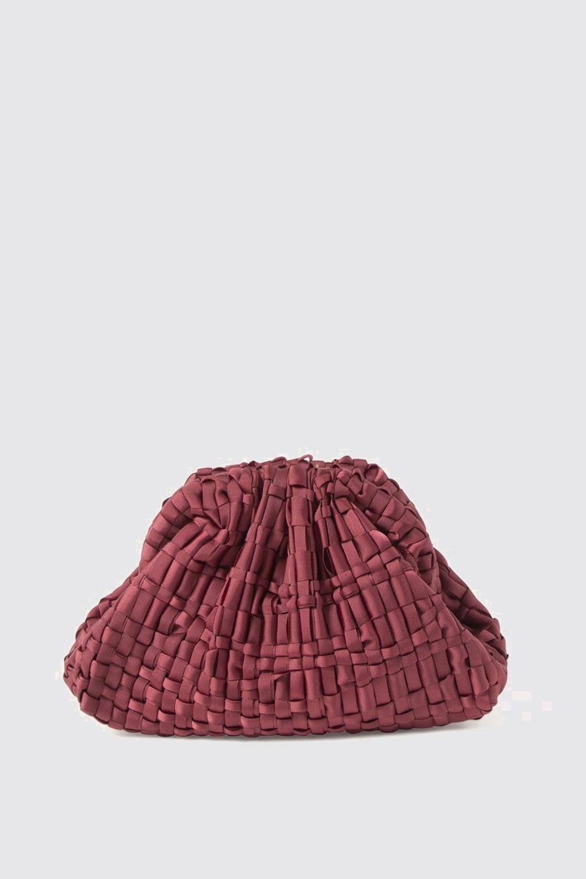 Maria La Rosa Mini Game Bag in Bordeaux Bags Maria La Rosa