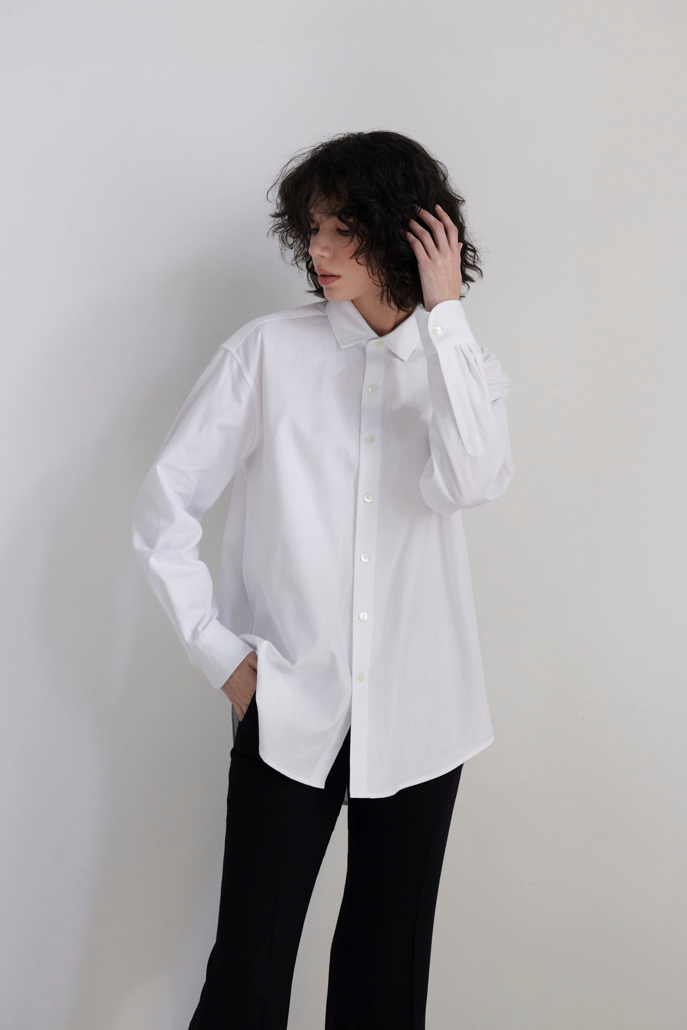 Jose Shirt in Oxford Cotton Tops CHRISTINE ALCALAY