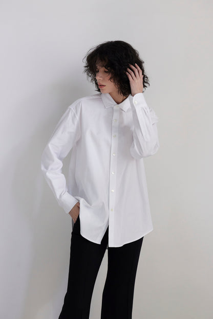 Jose Shirt in Oxford Cotton Tops CHRISTINE ALCALAY