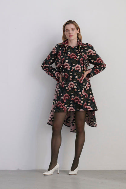SAMPLE FW26 - Sasha Dress in Tapestry Brocade Samples CHRISTINE ALCALAY