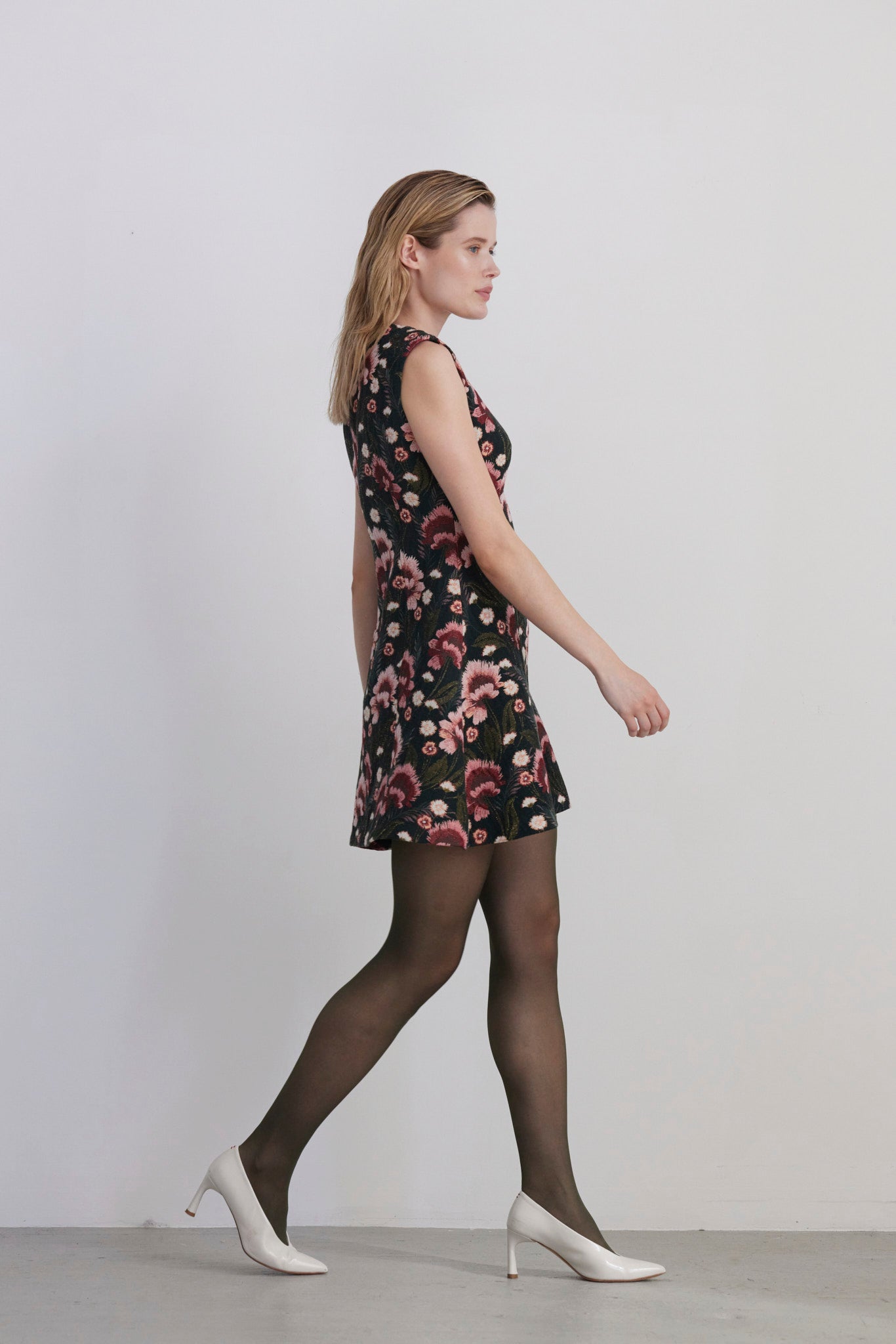 SAMPLE FW26 - Sasha Dress in Tapestry Brocade Samples CHRISTINE ALCALAY