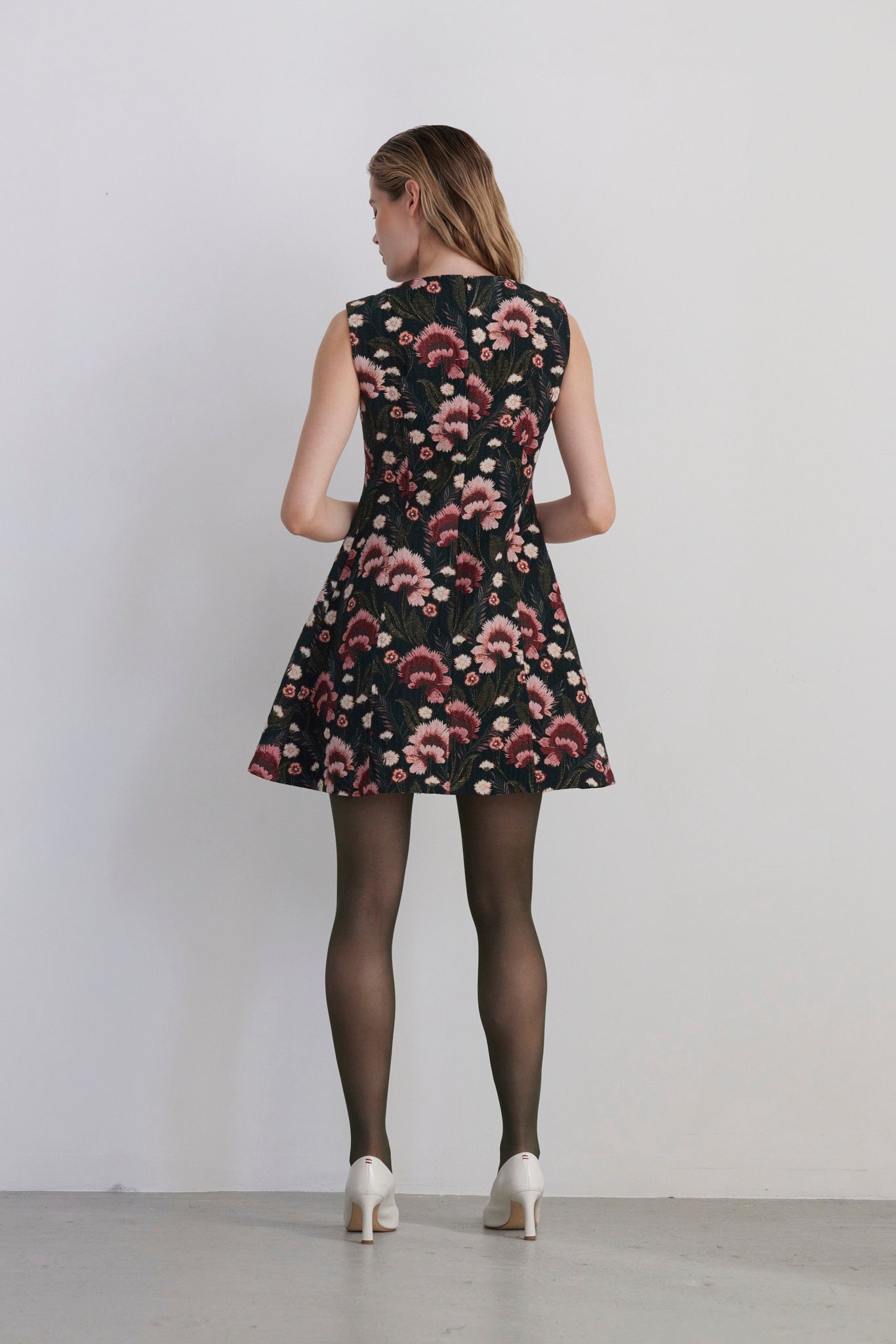 SAMPLE FW26 - Sasha Dress in Tapestry Brocade Samples CHRISTINE ALCALAY