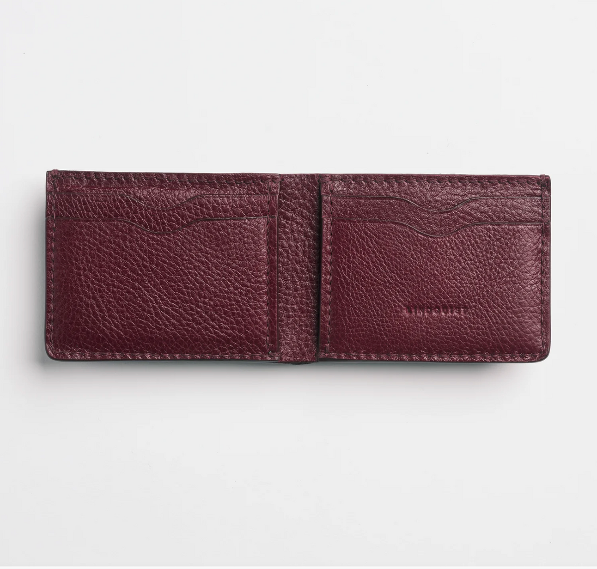 Jackson Bi-Fold Wallet in Milled Leather in Sumac Accessories Lindquist