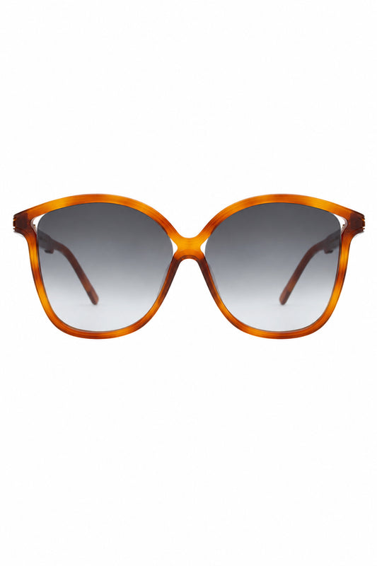 Nancy 57 Sunglasses Red Havana/ Grey Gradient