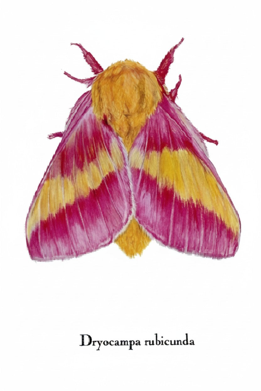 Lepidoptera Greeting Cards by C. Yao - Dryocampa Rubicunda Greeting Card Christine Yao