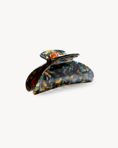 Midi Heirloom Claw in Green Tortoise MACHETE