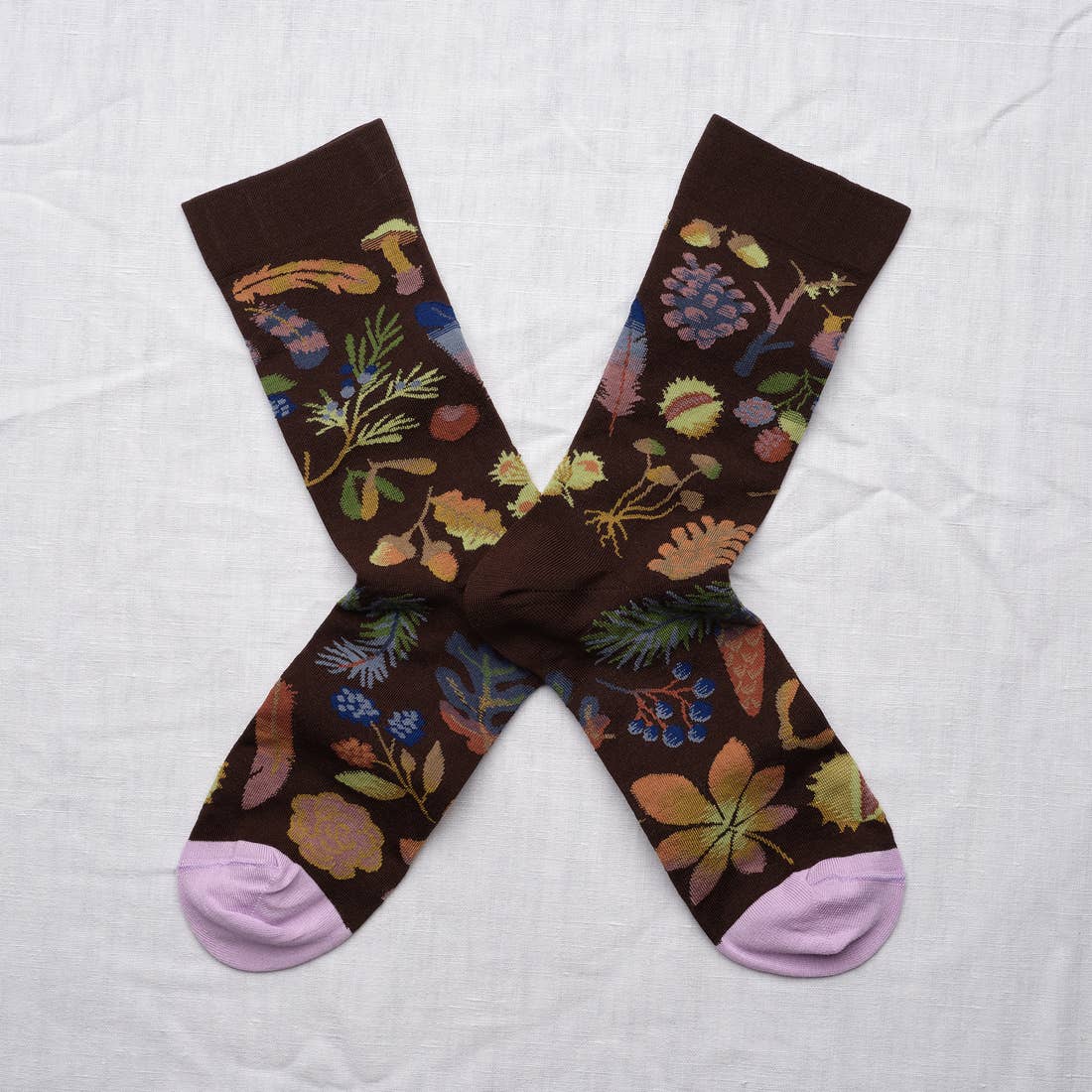 Socks Semis Marron foncé Bonne Maison 36/38