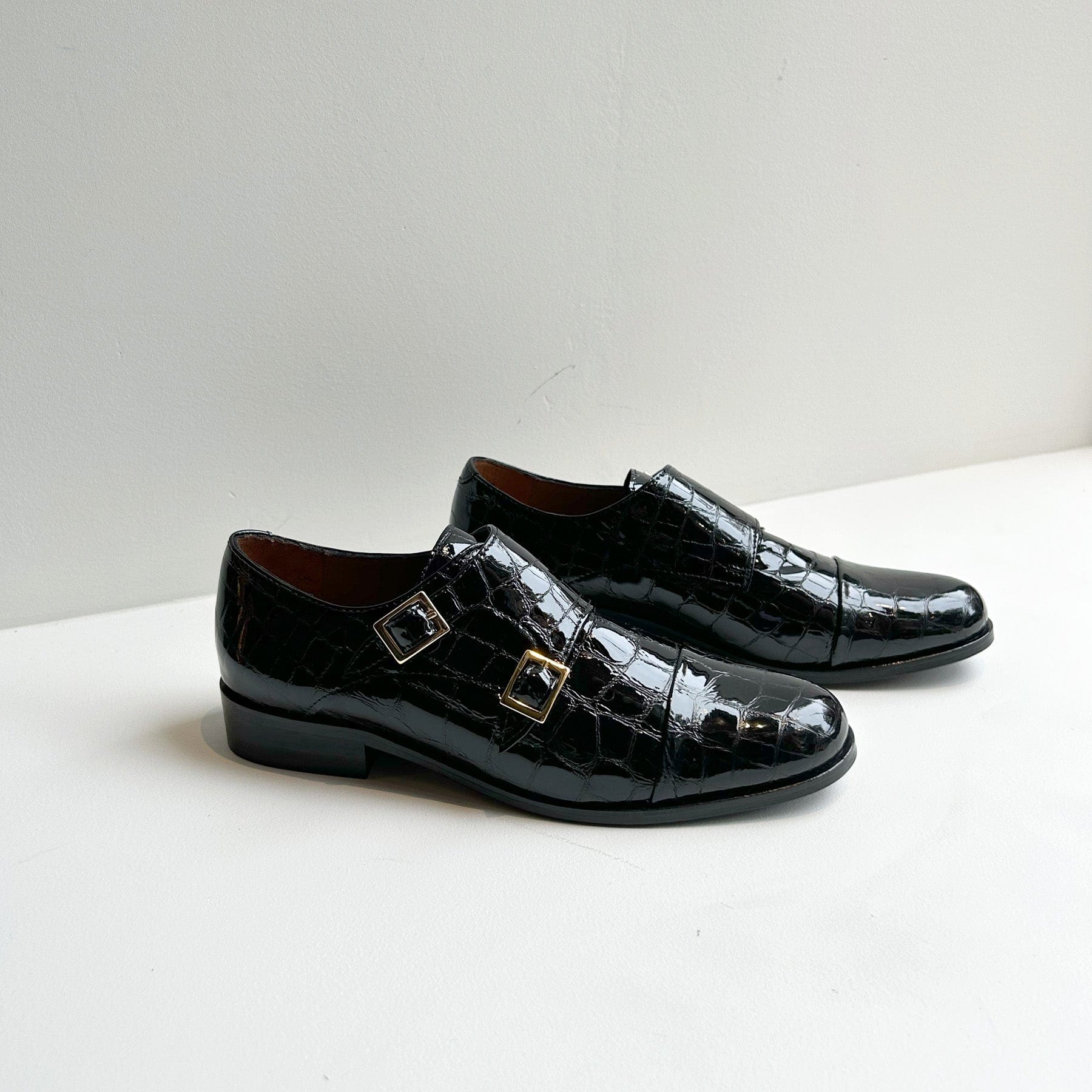 Mr. Thomas Loafer in Louisiana Black Shoes Anne Thomas 37  