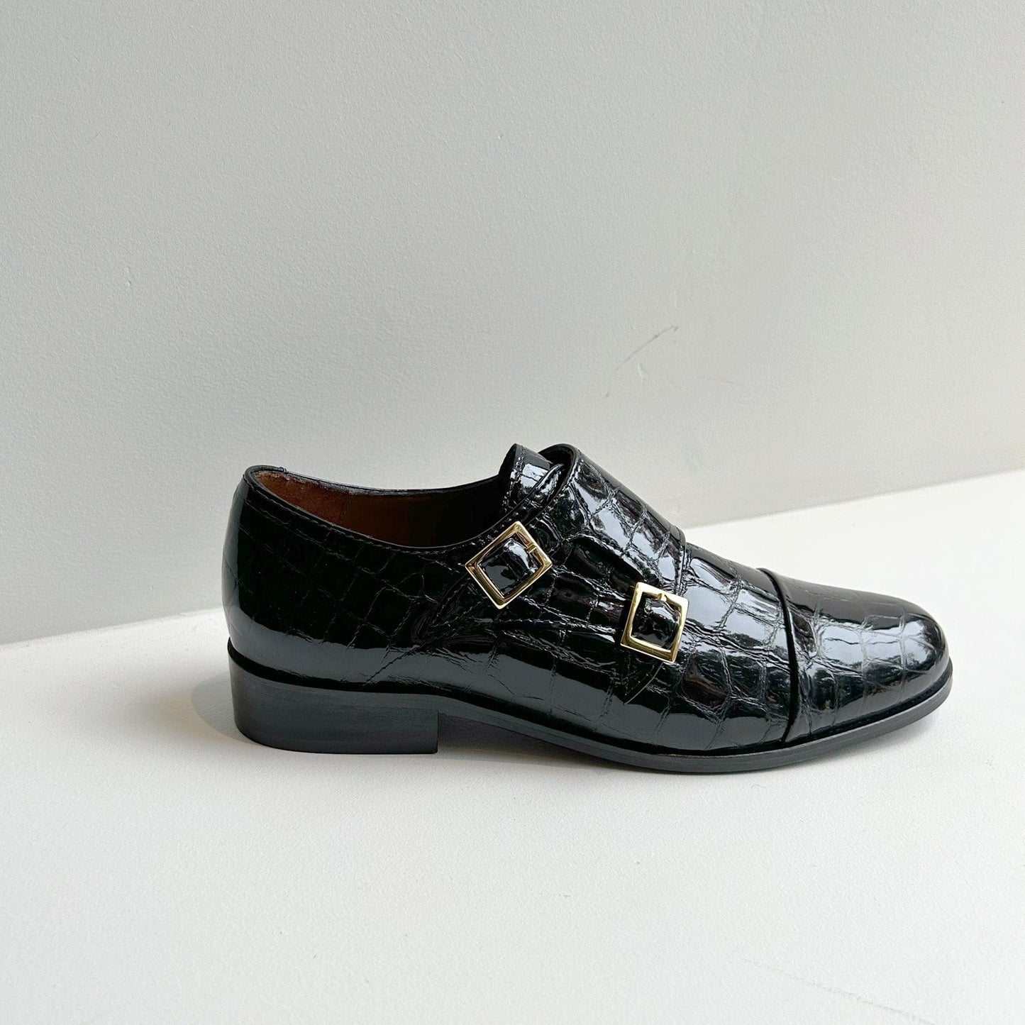 Mr. Thomas Loafer in Louisiana Black Shoes Anne Thomas   