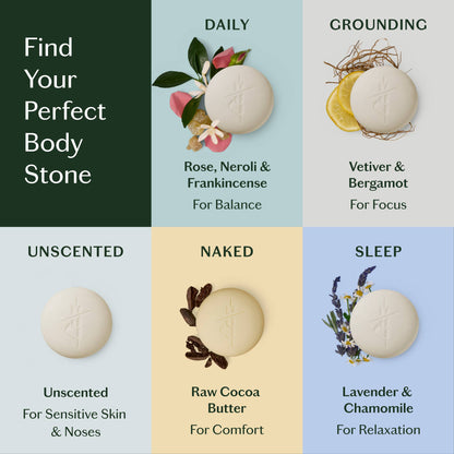 Grounding Stone | Deep Moisturizing Lotion Bar Beauty Kate McLeod