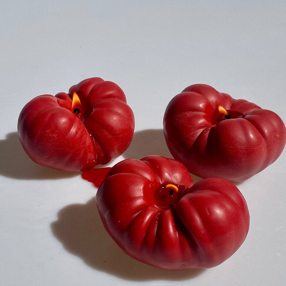 Heirloom Tomato Candles - Red Candles Scandles