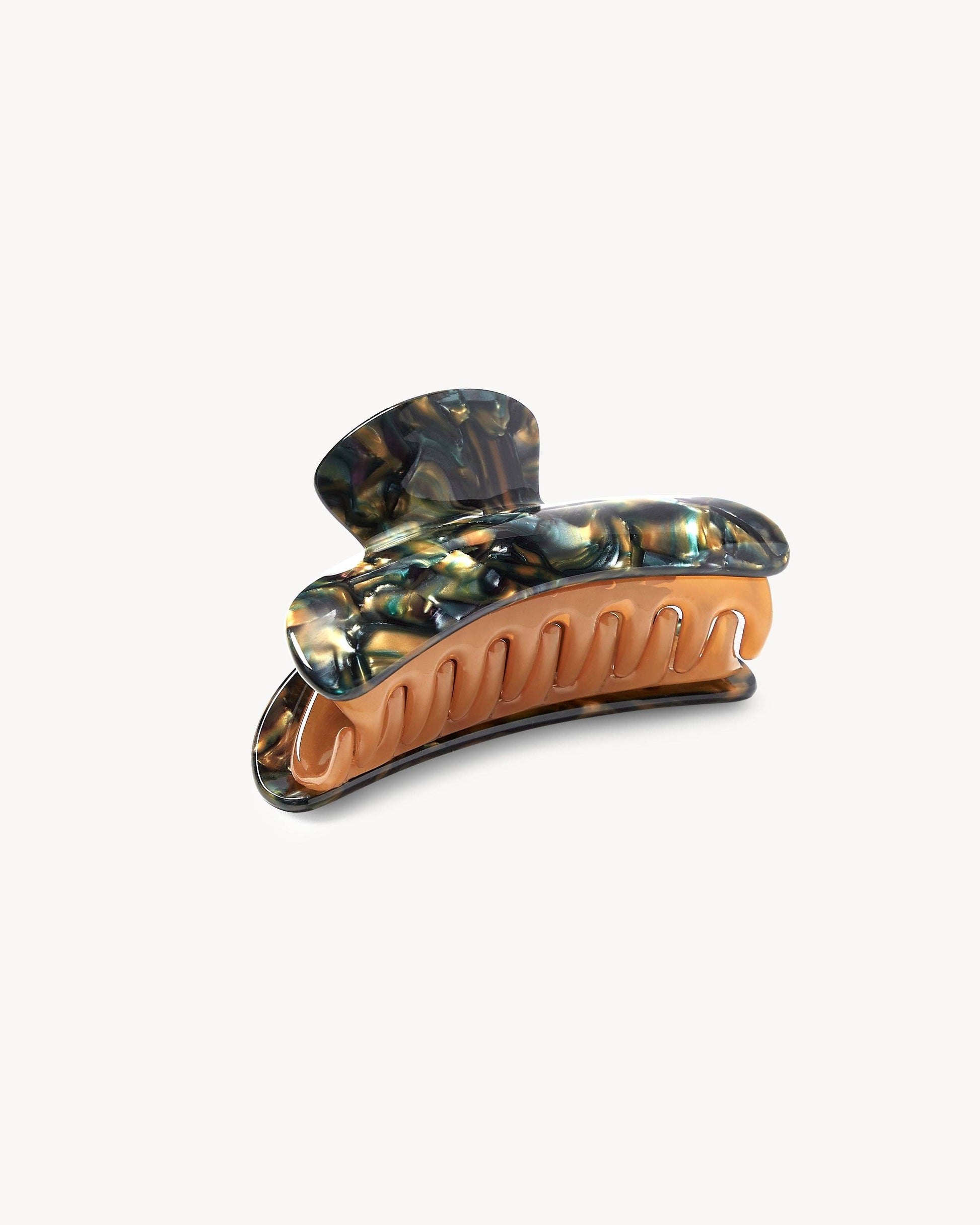 Grande Heirloom Claw in Green Tortoise Hair Accessories MACHETE