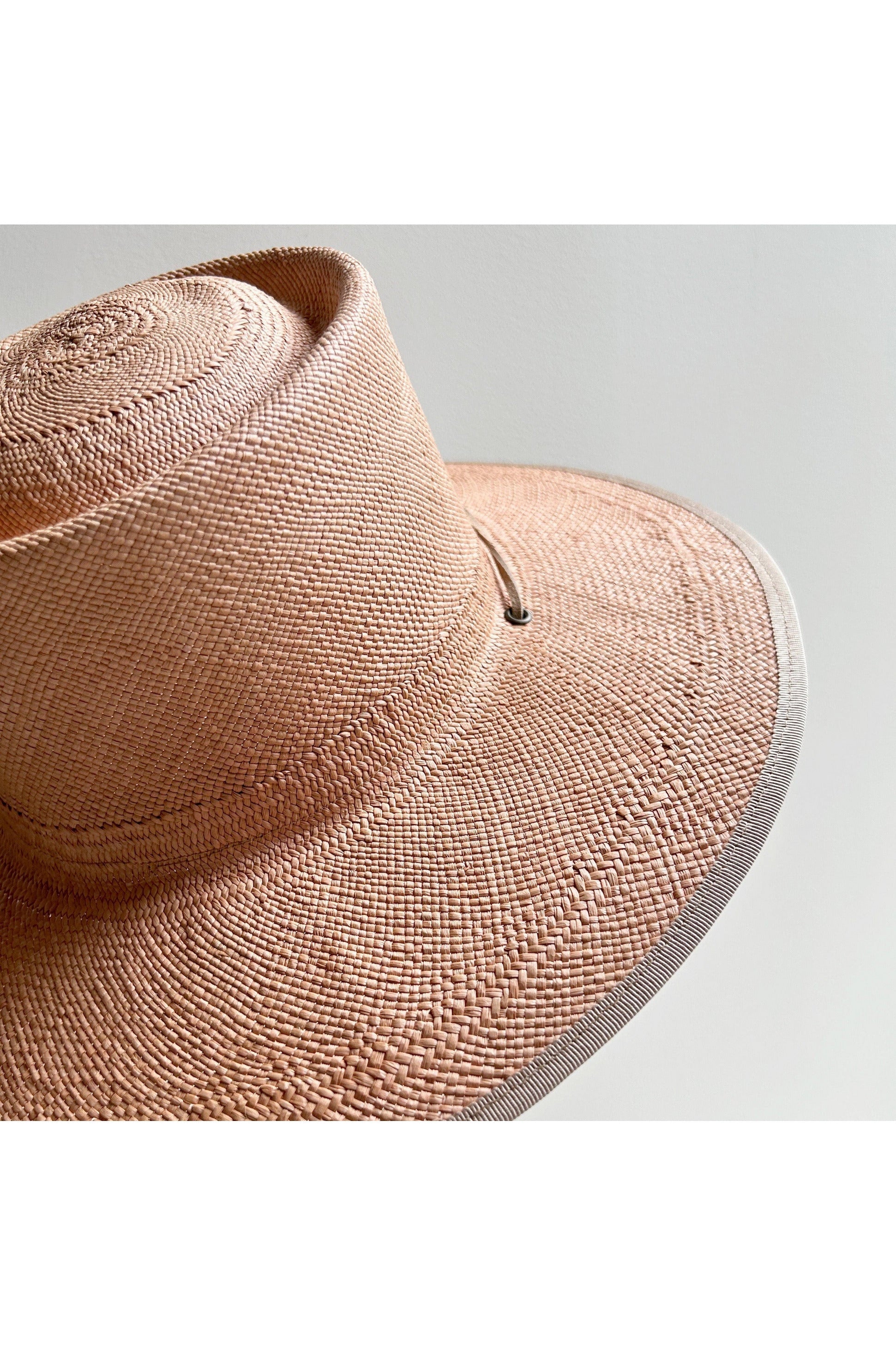 Alderman Sun Hat in Panama Straw Accessories Brookes Boswell   