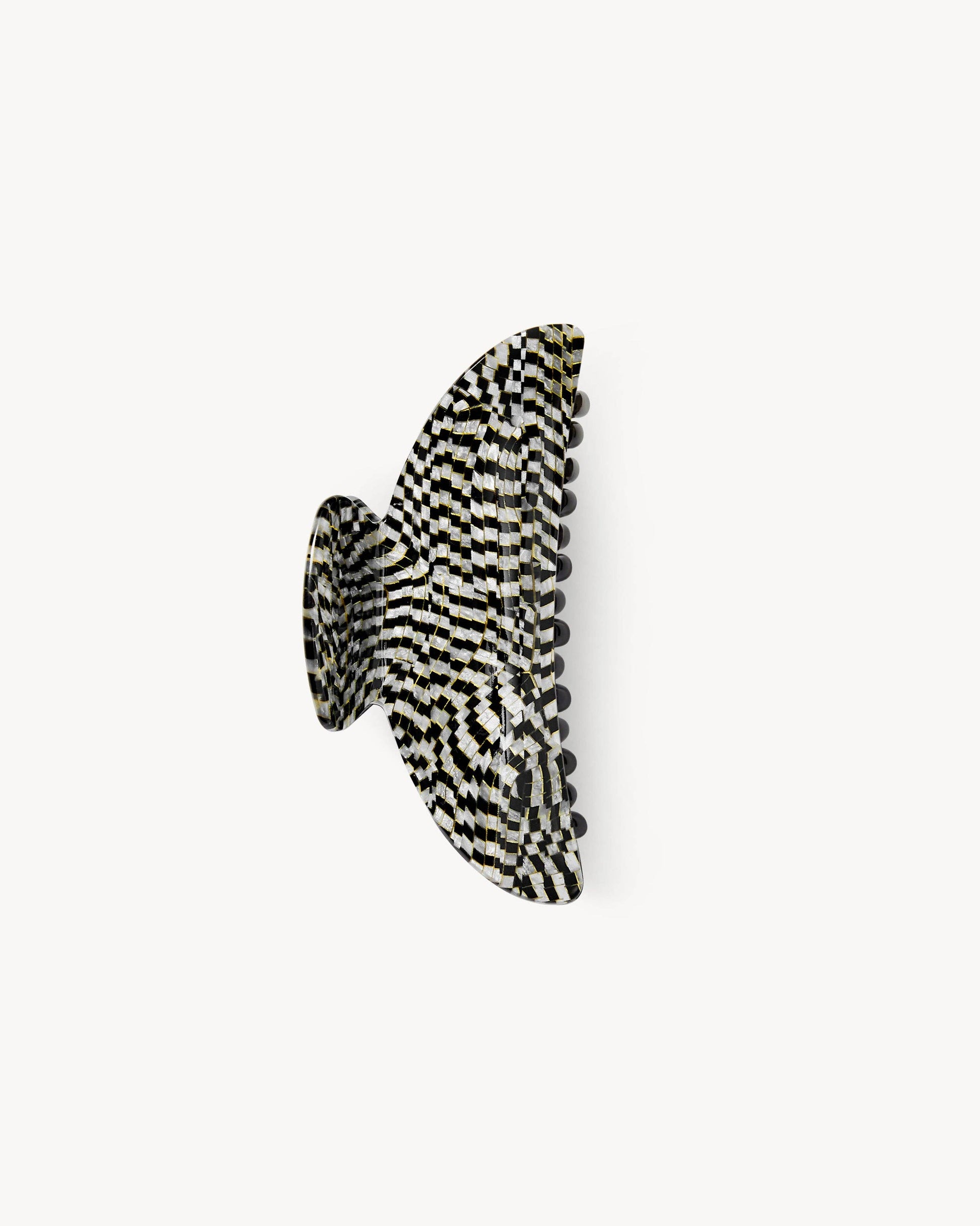 Midi Heirloom Claw in Perle Noir Hair Accessories MACHETE