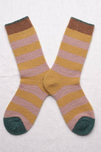 Mousse Honey Striped Socks Socks Bonne Maison