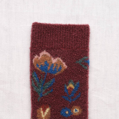 Mousse Flowers & Birds Socks Socks Bonne Maison