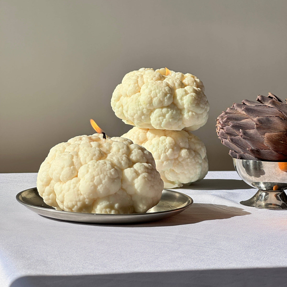 Cauliflower Candle Candles Scandles