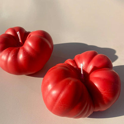 Heirloom Tomato Candles - Red Candles Scandles