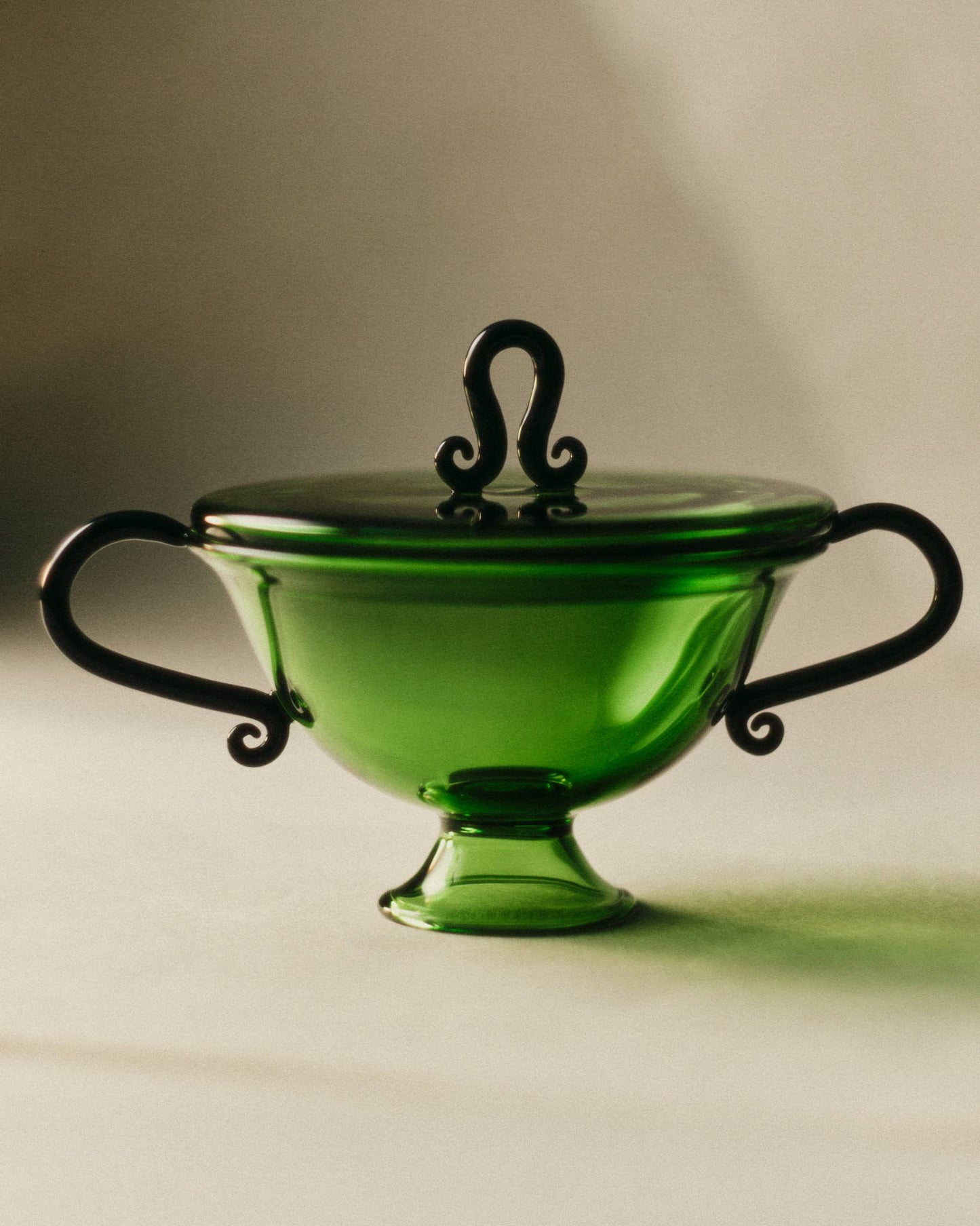 Preserves Jar, Green/Black Home Sophie Lou Jacobsen