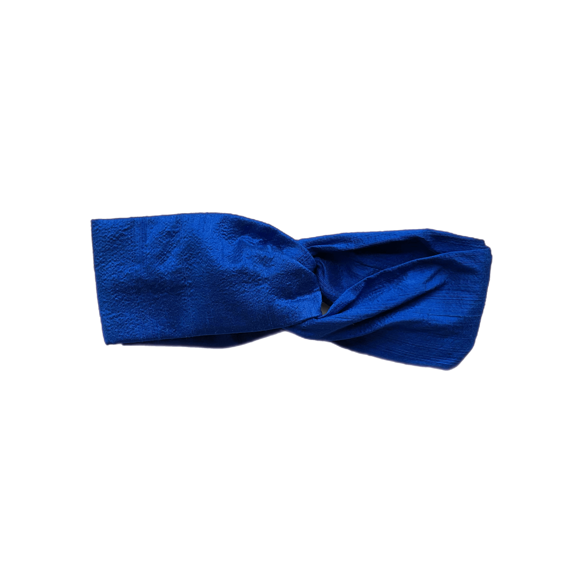 Solid Twist Headband Accessories CHRISTINE ALCALAY Caspian Silk Dupioni  