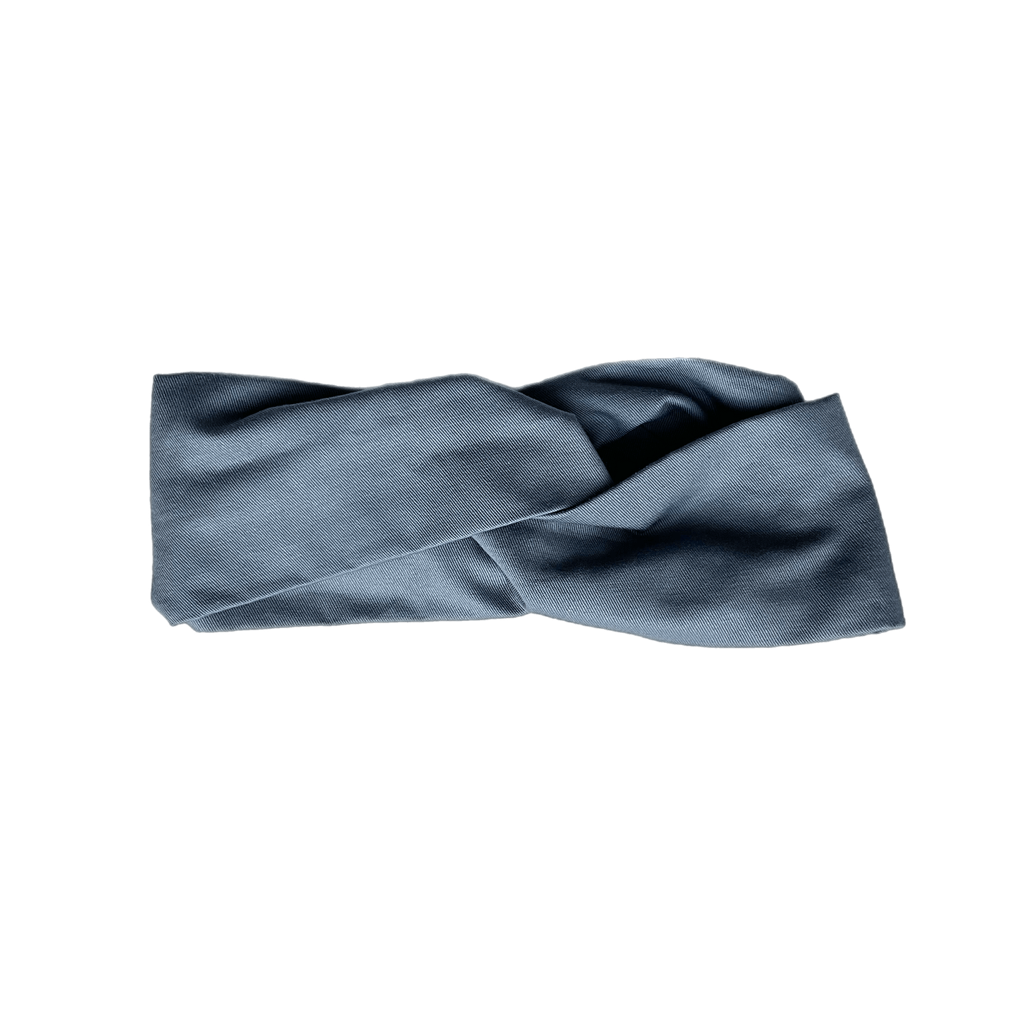 Solid Twist Headband Accessories CHRISTINE ALCALAY Coast Twill  